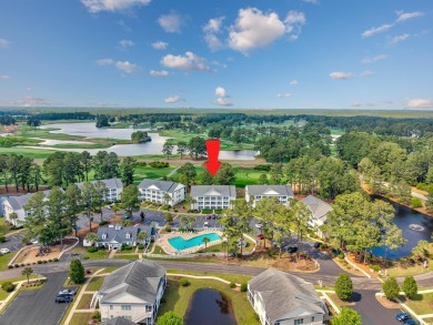 What a view of the 8Th hole putting green from this 3rd floor, 2 on Mystical Golf Man O War Golf Links in South Carolina - for sale on GolfHomes.com, golf home, golf lot