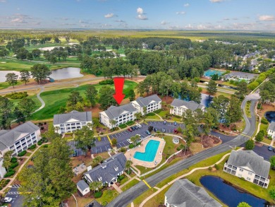 What a view of the 8Th hole putting green from this 3rd floor, 2 on Mystical Golf Man O War Golf Links in South Carolina - for sale on GolfHomes.com, golf home, golf lot