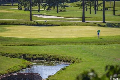 What a view of the 8Th hole putting green from this 3rd floor, 2 on Mystical Golf Man O War Golf Links in South Carolina - for sale on GolfHomes.com, golf home, golf lot
