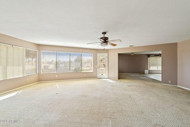 3 bed, 2 bath golf-course living with serious upside. Set right on Union Hills Country Club in Arizona - for sale on GolfHomes.com, golf home, golf lot