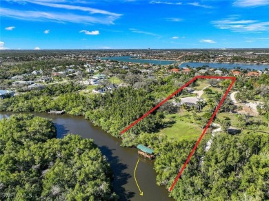 Direct Gulf Access Estate on 5 Acres in the center of Fort Myers on Shadow Wood Preserve in Florida - for sale on GolfHomes.com, golf home, golf lot