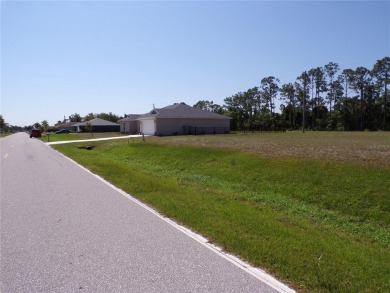 This lot has CITY Water and Sewer with a great greenbelt behind on Burnt Store Golf Club in Florida - for sale on GolfHomes.com, golf home, golf lot