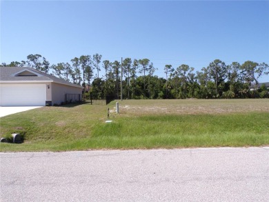 This lot has CITY Water and Sewer with a great greenbelt behind on Burnt Store Golf Club in Florida - for sale on GolfHomes.com, golf home, golf lot