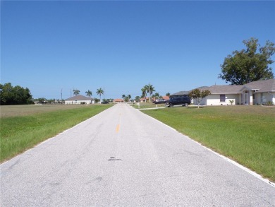 This lot has CITY Water and Sewer with a great greenbelt behind on Burnt Store Golf Club in Florida - for sale on GolfHomes.com, golf home, golf lot