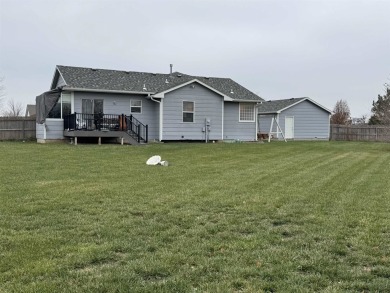 This delightful Ranch style home was built in 2003 and offers on Hesston Golf Park in Kansas - for sale on GolfHomes.com, golf home, golf lot