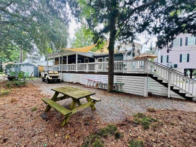 JUST LISTED... LARGE DOUBLE WIDE BEACH HOUSE ON EXTRA LARGE LOT on Prestwick Country Club in South Carolina - for sale on GolfHomes.com, golf home, golf lot