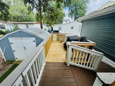 JUST LISTED... LARGE DOUBLE WIDE BEACH HOUSE ON EXTRA LARGE LOT on Prestwick Country Club in South Carolina - for sale on GolfHomes.com, golf home, golf lot