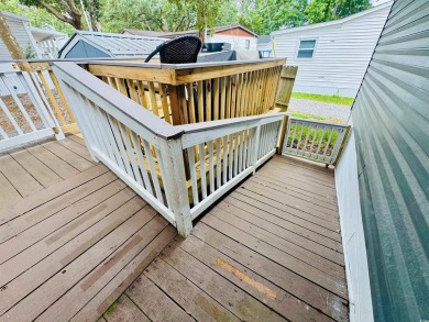 JUST LISTED... LARGE DOUBLE WIDE BEACH HOUSE ON EXTRA LARGE LOT on Prestwick Country Club in South Carolina - for sale on GolfHomes.com, golf home, golf lot