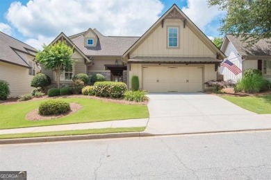 Step into luxury at this 4-bedroom, 4-bathroom cottage in Newnan on Summergrove Golf Club in Georgia - for sale on GolfHomes.com, golf home, golf lot