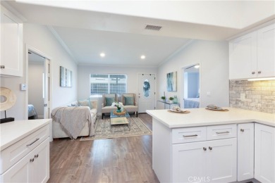 Welcome to your dream home in the highly sought-after Leisure on Leisure World Seal Beach Golf Course in California - for sale on GolfHomes.com, golf home, golf lot