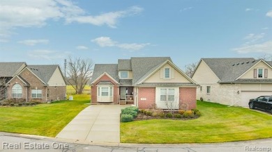 Enjoy an easier lifestyle in this newer detached cape cod condo on Whispering Willows Golf Course in Michigan - for sale on GolfHomes.com, golf home, golf lot