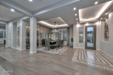 Former Toll Brothers model home nestled on the 12th hole of on Blackstone Country Club in Arizona - for sale on GolfHomes.com, golf home, golf lot