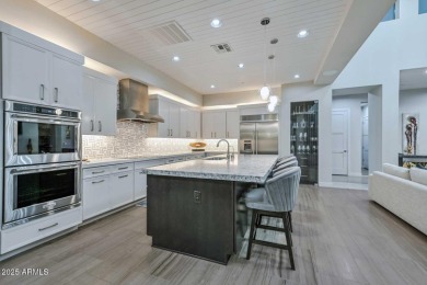 Former Toll Brothers model home nestled on the 12th hole of on Blackstone Country Club in Arizona - for sale on GolfHomes.com, golf home, golf lot