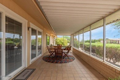 Discover the charm of this inviting 2-bedroom, 2-bath Sun City on Pebblebrook Golf Course in Arizona - for sale on GolfHomes.com, golf home, golf lot