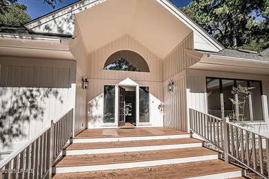 Custom Home Designed by Noted Architect, Kermit Huggins on on Dataw Island Club in South Carolina - for sale on GolfHomes.com, golf home, golf lot