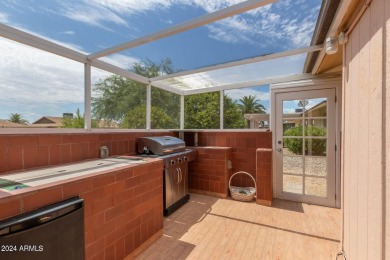 Discover the charm of this inviting 2-bedroom, 2-bath Sun City on Pebblebrook Golf Course in Arizona - for sale on GolfHomes.com, golf home, golf lot