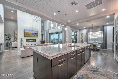 Former Toll Brothers model home nestled on the 12th hole of on Blackstone Country Club in Arizona - for sale on GolfHomes.com, golf home, golf lot