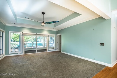 Custom Home Designed by Noted Architect, Kermit Huggins on on Dataw Island Club in South Carolina - for sale on GolfHomes.com, golf home, golf lot