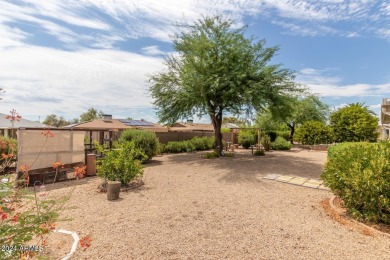 Discover the charm of this inviting 2-bedroom, 2-bath Sun City on Pebblebrook Golf Course in Arizona - for sale on GolfHomes.com, golf home, golf lot