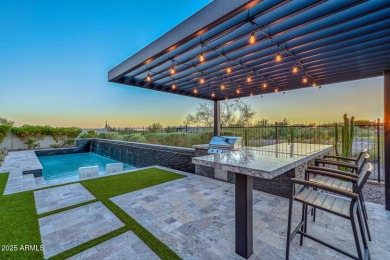 Former Toll Brothers model home nestled on the 12th hole of on Blackstone Country Club in Arizona - for sale on GolfHomes.com, golf home, golf lot