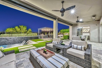 Former Toll Brothers model home nestled on the 12th hole of on Blackstone Country Club in Arizona - for sale on GolfHomes.com, golf home, golf lot