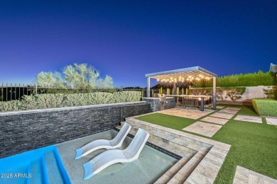 Former Toll Brothers model home nestled on the 12th hole of on Blackstone Country Club in Arizona - for sale on GolfHomes.com, golf home, golf lot