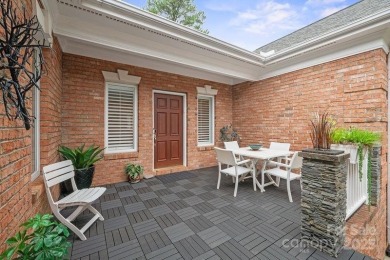 Rare find: single-level living in the Peninsula! Custom brick on The Peninsula Club in North Carolina - for sale on GolfHomes.com, golf home, golf lot