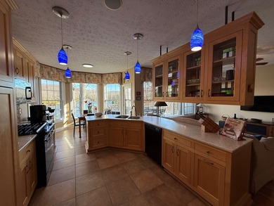 Situated on Chatham Lake, this custom built 4 bedroom/2.5 bath on Glade Springs Resort Golf Course in West Virginia - for sale on GolfHomes.com, golf home, golf lot