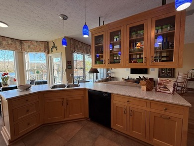 Situated on Chatham Lake, this custom built 4 bedroom/2.5 bath on Glade Springs Resort Golf Course in West Virginia - for sale on GolfHomes.com, golf home, golf lot