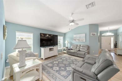 BOND PAID and NEW ROOF on this LOVELY BEGONIA designer home with on The Links of Spruce Creek in Florida - for sale on GolfHomes.com, golf home, golf lot