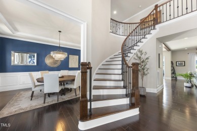 This amazing and private home boasts 5,400+ square feet of on The Club At Twelve Oaks in North Carolina - for sale on GolfHomes.com, golf home, golf lot