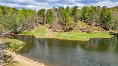 Views of Lake Sconti and Big Canoe golf course! Huge master with on Big Canoe Golf Club - Cherokee in Georgia - for sale on GolfHomes.com, golf home, golf lot