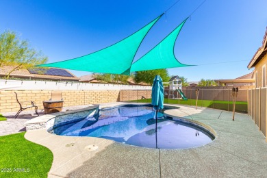 Welcome Home! 4 bed+ office, 2.5 bath Farmhouse style POOL home on Estrella Mountain Ranch Golf Course in Arizona - for sale on GolfHomes.com, golf home, golf lot