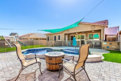 Welcome Home! 4 bed+ office, 2.5 bath Farmhouse style POOL home on Estrella Mountain Ranch Golf Course in Arizona - for sale on GolfHomes.com, golf home, golf lot