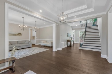 Welcome to this stunning Hasentree Golf Community home, set on on Hasentree Club in North Carolina - for sale on GolfHomes.com, golf home, golf lot