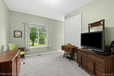 Welcome to this hard-to-find 3-bedroom ranch condo offering on Prestwick Village Golf Club in Michigan - for sale on GolfHomes.com, golf home, golf lot