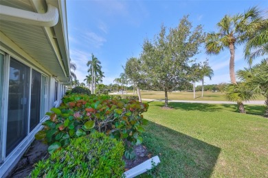 This gorgeous end unit condo overlooks the 1st tee of the on Palm Aire Country Club of Sarasota in Florida - for sale on GolfHomes.com, golf home, golf lot