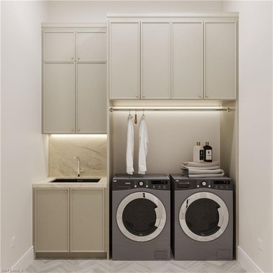 Under construction and slated for completion June 2026, this on Country Club of Naples in Florida - for sale on GolfHomes.com, golf home, golf lot