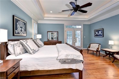 This custom brick home (built 2010) set along the 7th fairway of on Fords Colony Country Club in Virginia - for sale on GolfHomes.com, golf home, golf lot