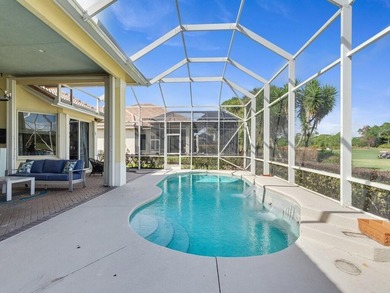 This pool home features a 2022 roof, laminate flooring on The Legacy Golf and Tennis Club in Florida - for sale on GolfHomes.com, golf home, golf lot