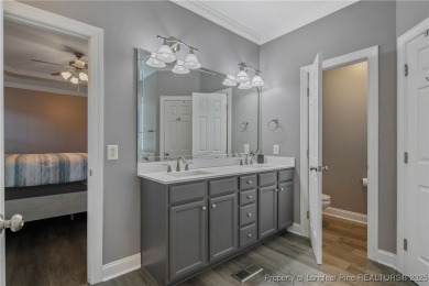 Here it is... an amazing, exclusive cul-de-sac home overlooking on Anderson Creek Golf Club in North Carolina - for sale on GolfHomes.com, golf home, golf lot