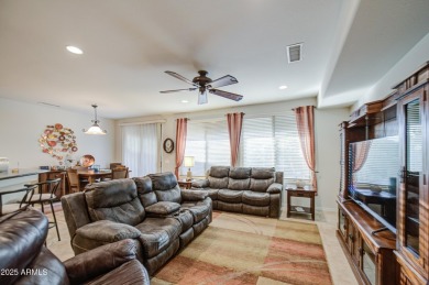 Beautiful Gala Model Sun City Festival home features a Front on Copper Canyon Golf Club in Arizona - for sale on GolfHomes.com, golf home, golf lot