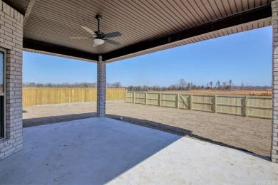 Beautiful ALL BRICK NEW CONSTRUCTION one level home sits on on The Country Club of Arkansas in Arkansas - for sale on GolfHomes.com, golf home, golf lot