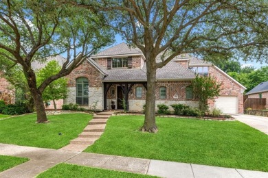 Beautiful Highland home in Woodhaven situated in one of on Stonebridge Ranch Country Club - Dye in Texas - for sale on GolfHomes.com, golf home, golf lot