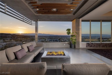 Modern Smart Resort-Style Custom. Elevated Double Fairway Bluff on Dragon Ridge Country Club in Nevada - for sale on GolfHomes.com, golf home, golf lot