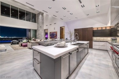 Modern Smart Resort-Style Custom. Elevated Double Fairway Bluff on Dragon Ridge Country Club in Nevada - for sale on GolfHomes.com, golf home, golf lot