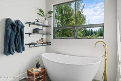 Tucked behind the gates of Aspen Glen, where the Roaring Fork on Aspen Glen Club in Colorado - for sale on GolfHomes.com, golf home, golf lot