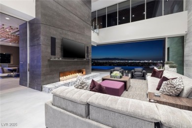 Modern Smart Resort-Style Custom. Elevated Double Fairway Bluff on Dragon Ridge Country Club in Nevada - for sale on GolfHomes.com, golf home, golf lot