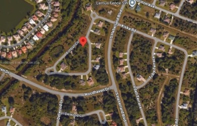 Prime oversized corner lot 0.37 acres in one of North Port's on Bobcat Trail Golf Club in Florida - for sale on GolfHomes.com, golf home, golf lot