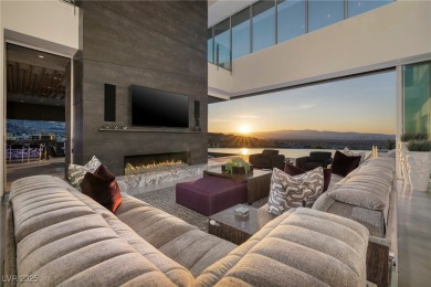 Modern Smart Resort-Style Custom. Elevated Double Fairway Bluff on Dragon Ridge Country Club in Nevada - for sale on GolfHomes.com, golf home, golf lot
